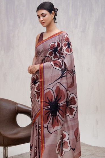 Printed Sari